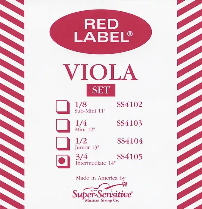 Super Sensitive SS4105 Medium Viola Set Intermediate 14" Fan Favorite