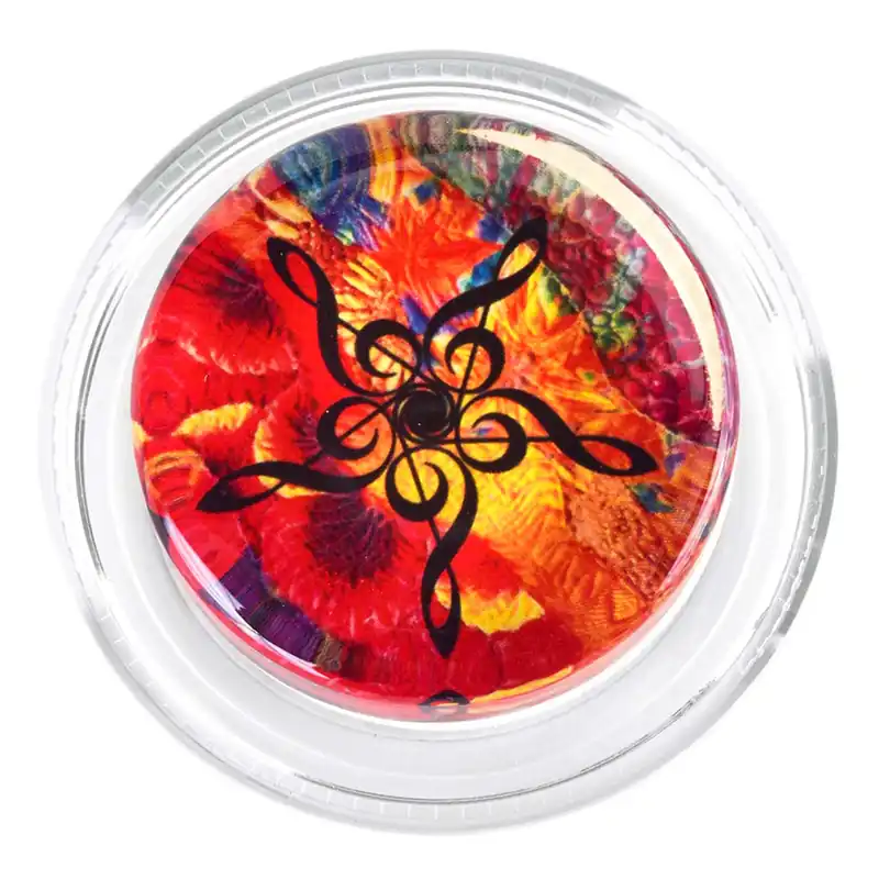 Magic Rosin Groovy Kaleidoscope Treble Clef 3G Rosin Buy Direct