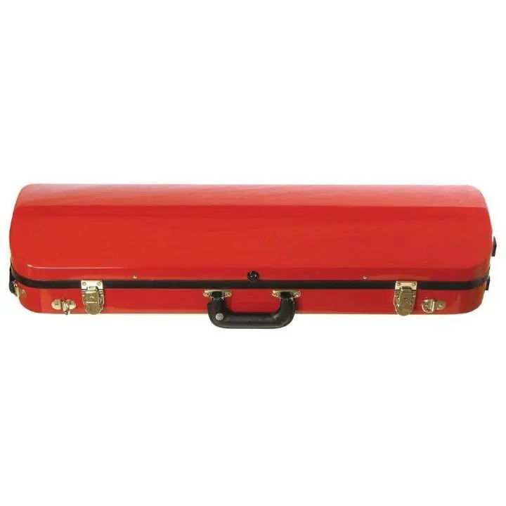 Factory Price Bobelock 1060 Red Fiberglass Oblong Violin Cases