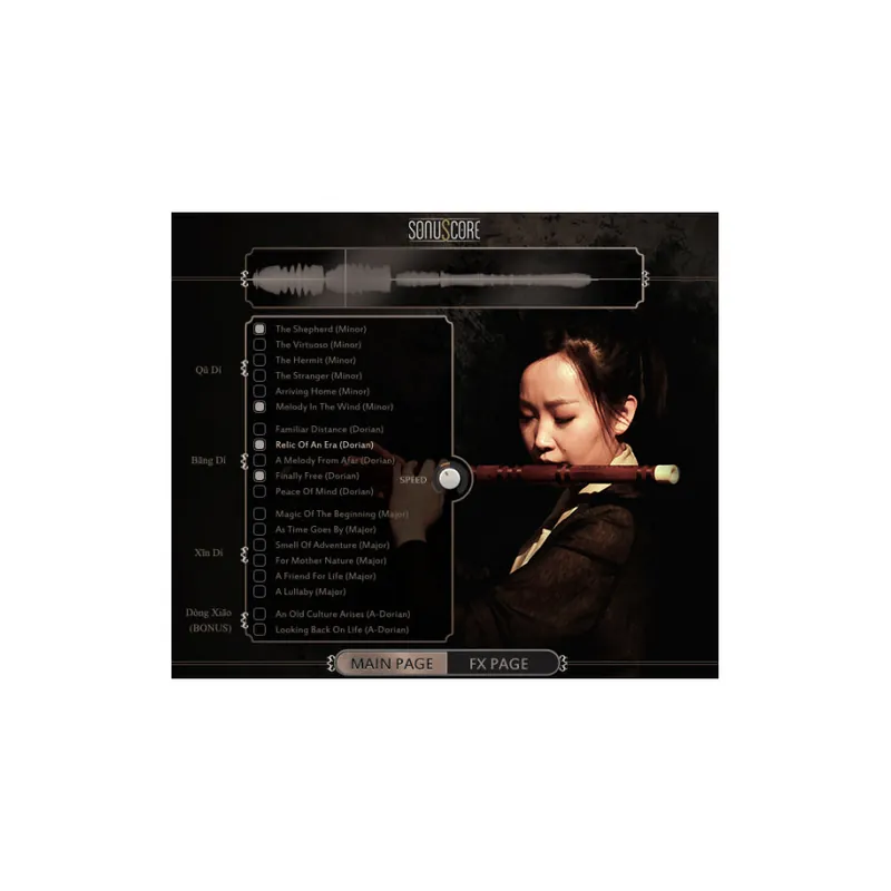 SonuScore Lyrical Ethnic Flute Phrases Virtual Instrument Editor’s Pick