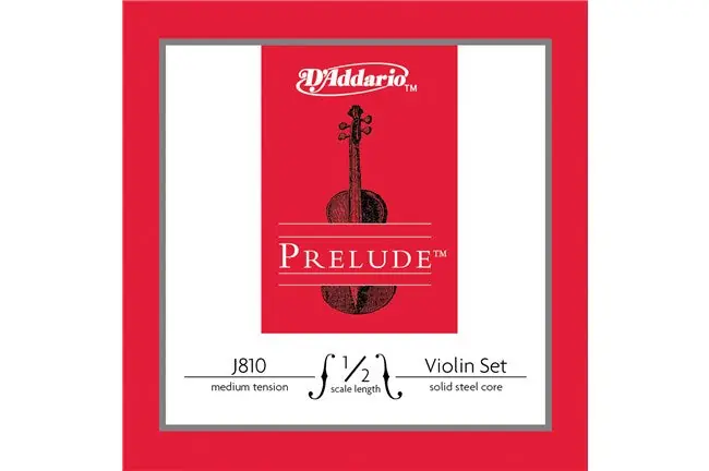 D Addario J810 Prelude Violin 1/2 Scale Medium Tension Best Seller