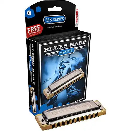 Viral Hohner 532 Blues Harm MS-Series Harmonica C#/Db