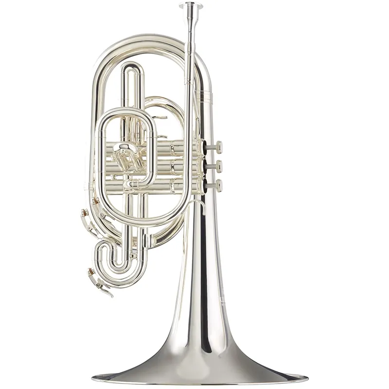 Blessing BM-111S Marching Mellophone - Silver Bargain