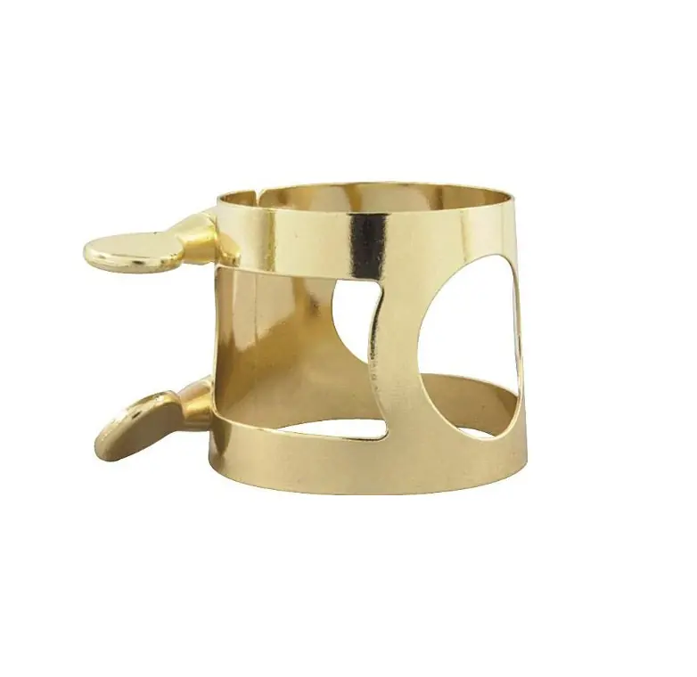 Yamaha YAC1611 Tenor Saxophone Ligature Lacquered Brass Same Day Shipping