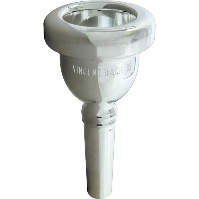 Flash Sale Bach 35012 Small Shank Tenor Trombone Mouthpiece, Silver Plated, 12 Cu
