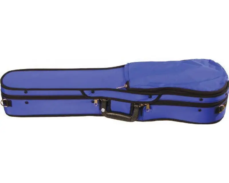 Latest BOBELOCK PUFFY SHAPED 4/4 VIOLIN CASE WITH PADDED COVER in PURPLE