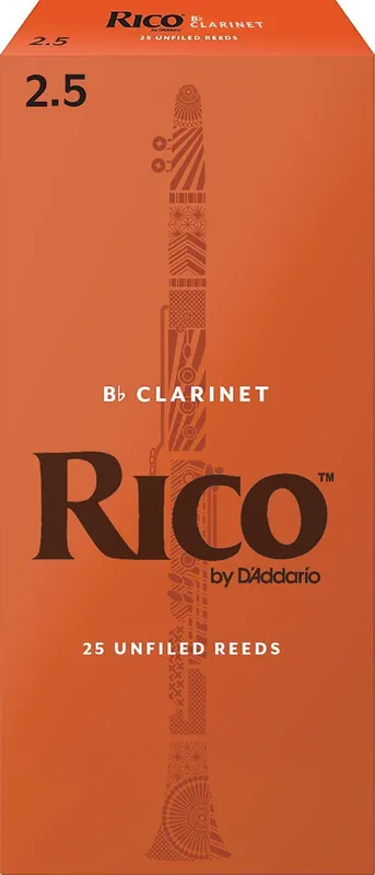 Rico Bb Clarinet Reeds 25ct 2.5 Strength Trending