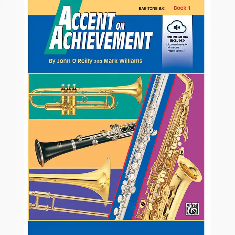 Professional Grade Accent on Achievement Book 1 - Baritone BC