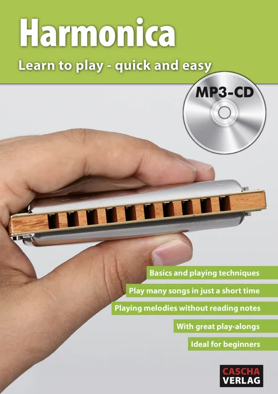 Harmonica - Learn to Play Free Delivery