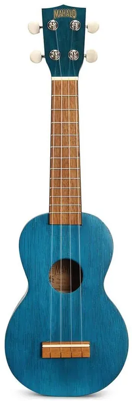 Mahalo Kahiko Soprano Trans Blue Express Delivery