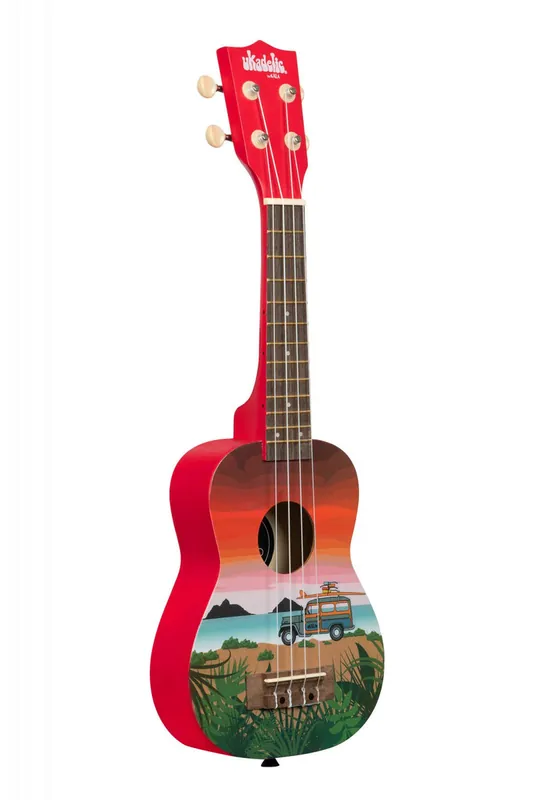 Fast Shipping Surfari Ukadelic Soprano Ukulele