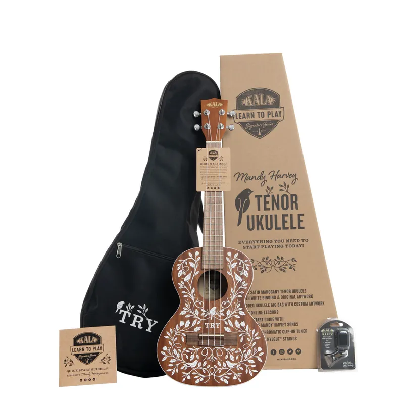 Mandy Harvey Learn To Play Tenor Ukulele Free Delivery