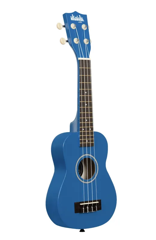 Kala Ukadelic Blue Ink Soprano Ukulele Worldwide Shipping