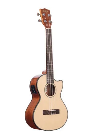 Solid Spruce Top Mahogany Tenor Ukulele w/ Cutaway & EQ Clearance