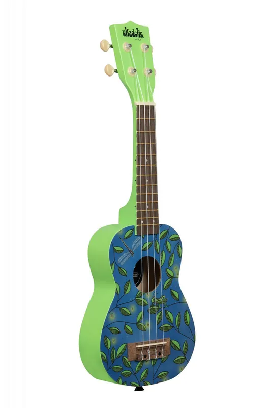 Kala Night Light Ukadelic Soprano Ukulele Professional Grade