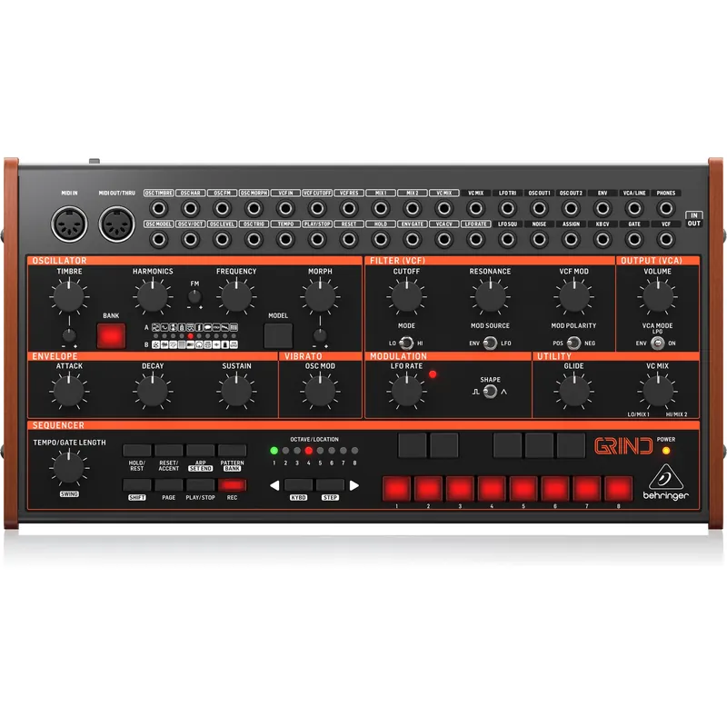 Behringer Grind Hybrid Semi-Modular Synthesizer While Supplies Last