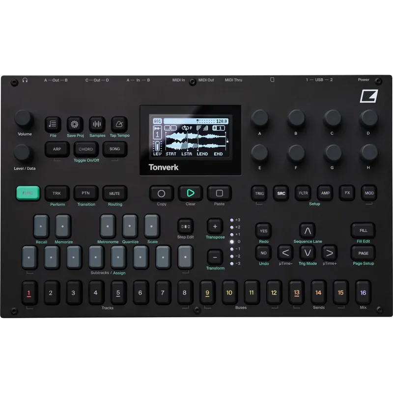Free Shipping Elektron Tonverk Polyphonic Multisampler and Audio Processor