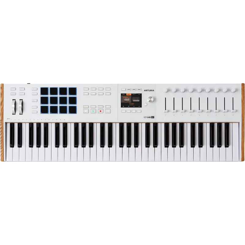 Arturia Keylab 61 MK3 Midi Controller - White Buy Online