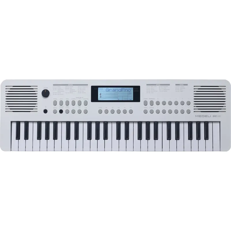 Medeli MK49 49-Key Portable Keyboard w/ USB Midi and Audio - White Best Price