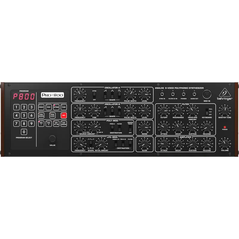Brand New Behringer PRO-800 Classic Analog 8-Voice Polyphonic Synthesizer