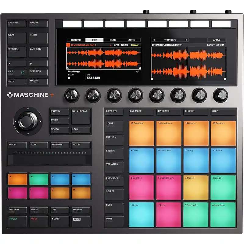 Brand New Native Instruments Maschine+ Production and Performance Instrument