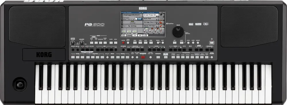 Korg PA600 61-Key Professional Arranger Keyboard High Quality
