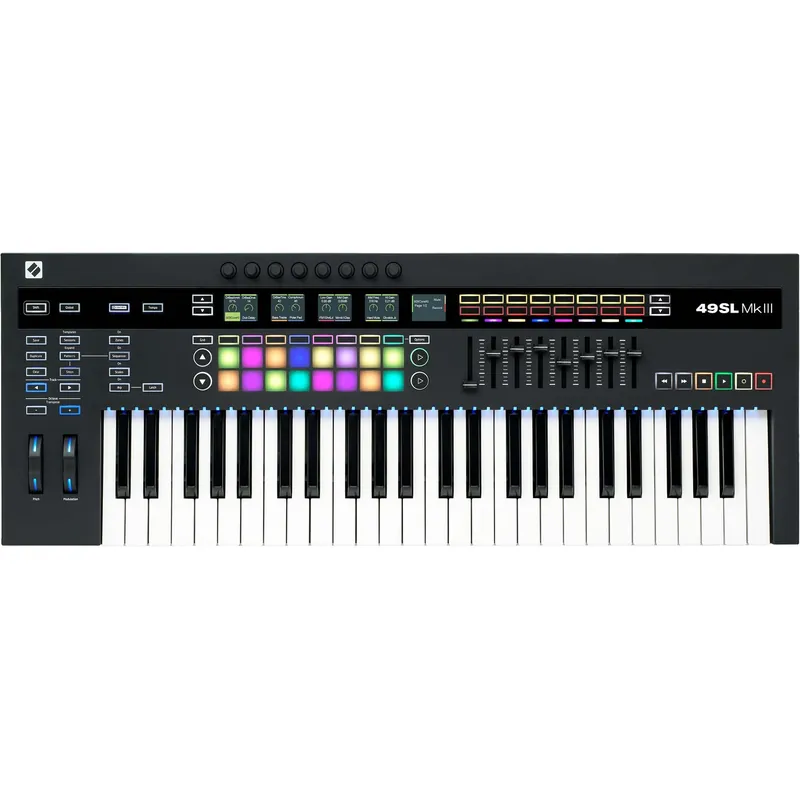 Affordable Novation 49SL MkIII: MIDI and CV Equipped Keyboard Controller