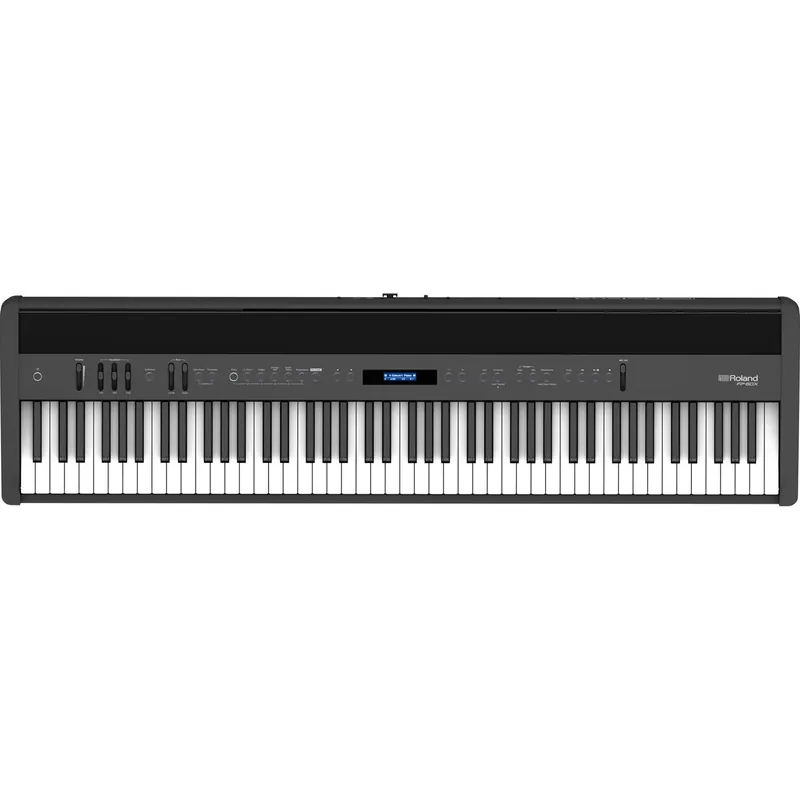 Genuine Roland FP-60X-BK Portable Piano w/ Built in Speakers, Bluetooth - Blac