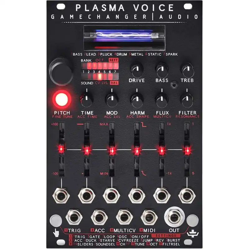 Gamechanger Audio PLASMA VOICE Synthesizer Eurorack Module Hassle-Free Returns