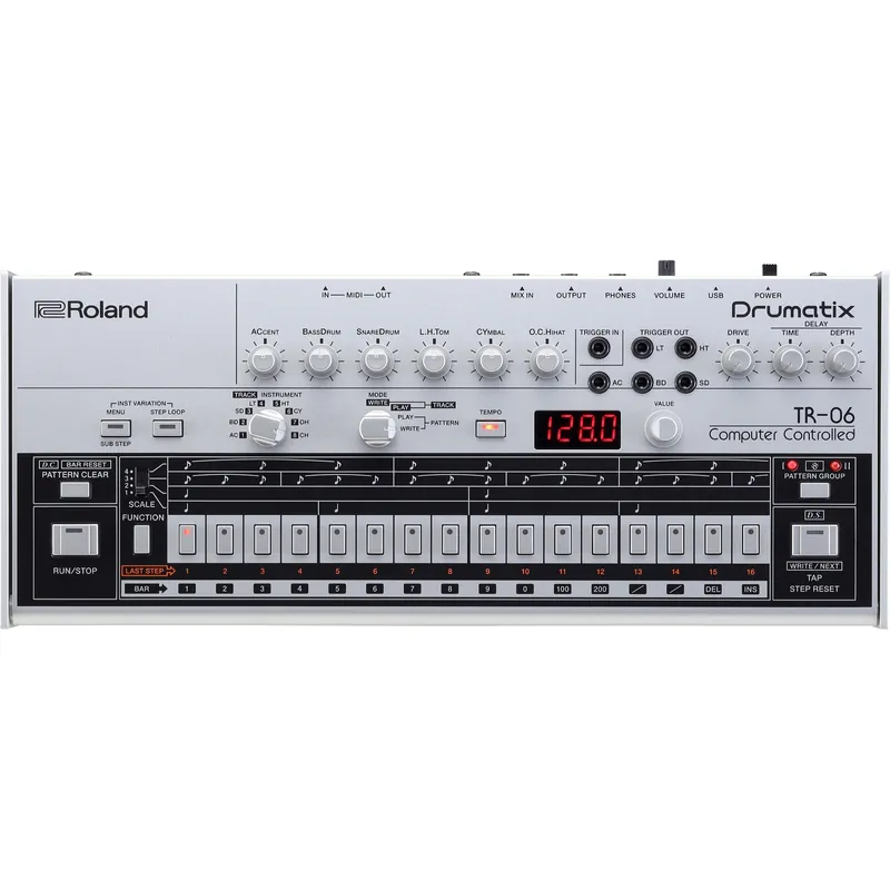 Limited Time Roland TR-06 Boutique Series Rhythm Performer w/ FX and Trigger Out