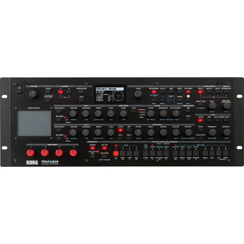 Korg Modwave Module Wavetable Synthesizer Markdown