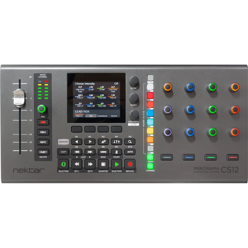 Genuine Nektar Panorama CS12 Channel Strip and DAW Plugin Controller