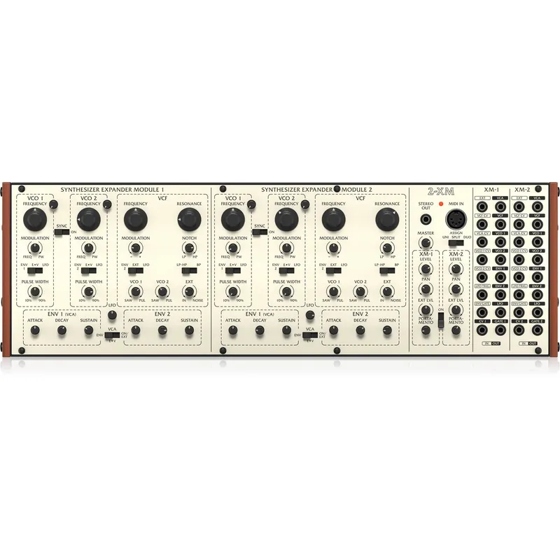 Behringer 2-XM Classic Polyphonic Analog Eurorack Synthesizer Grab Now