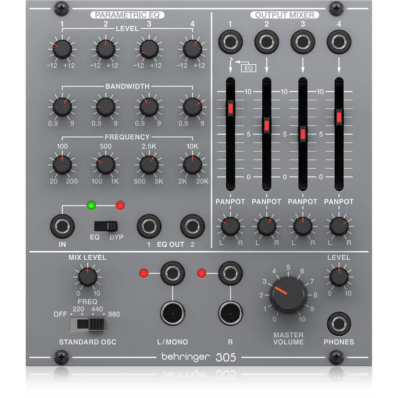 Best Price Behringer 305 EQ / Mixer / Output Eurorack Module