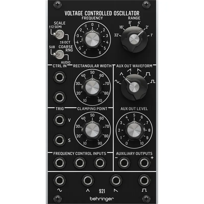 Behringer 921 Legendary Analog Voltage Controlled Oscillator Module fo Handmade