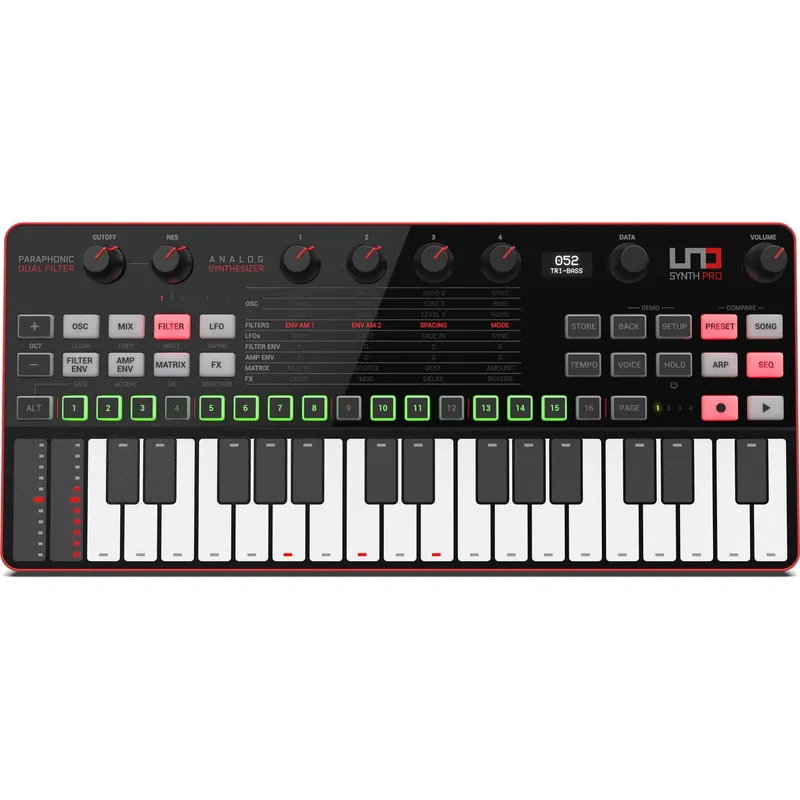 IK Multimedia UNO Synth Pro Desktop Portable Paraphonic Analog Synthes Clearance