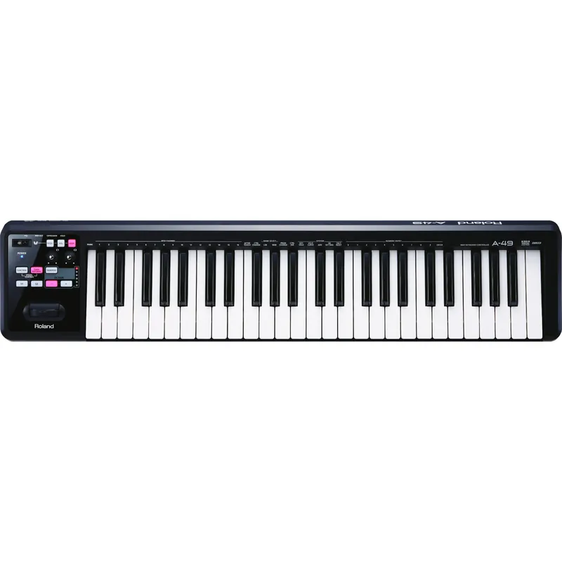 Final Sale Roland A49BK 49-Key MIDI Keyboard Controller in Black