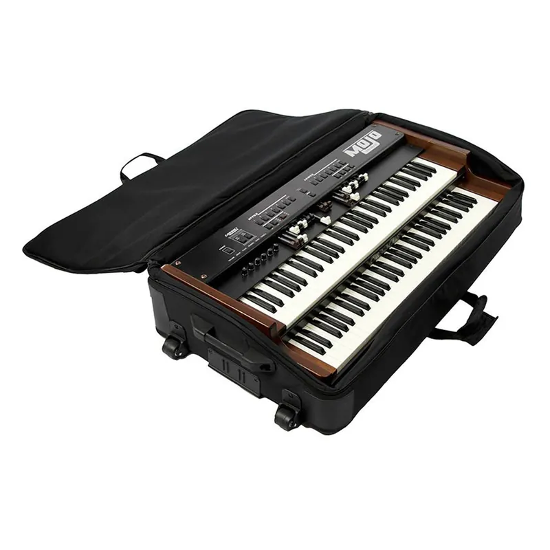 Crumar MojoTrolleyNew Padded Gigbag w/ Wheels for Dual Manual Mojo Hassle-Free Returns
