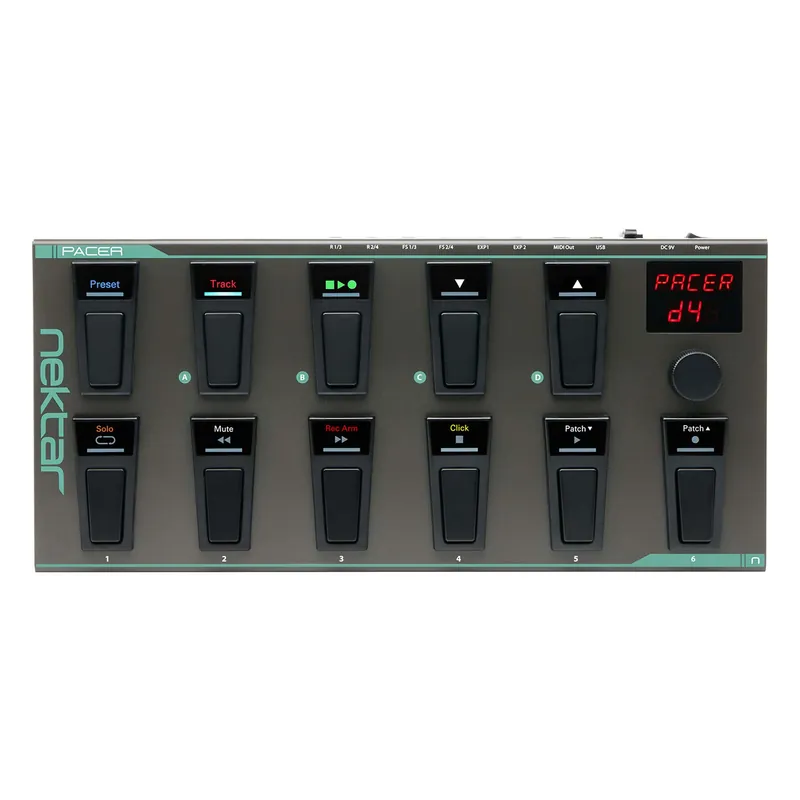 Brand New Nektar Pacer MIDI Foot Controller