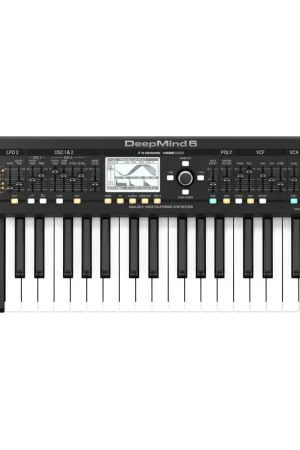 Affordable Behringer DeepMind 6 True Analog 6-Voice Polyphonic Synthesizer