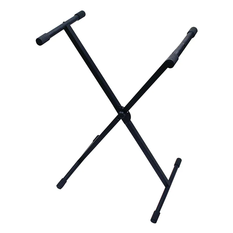 Popular Gator Rok-It Adjustable Single Brace "X" Style Keyboard Stand; (RI-KEY