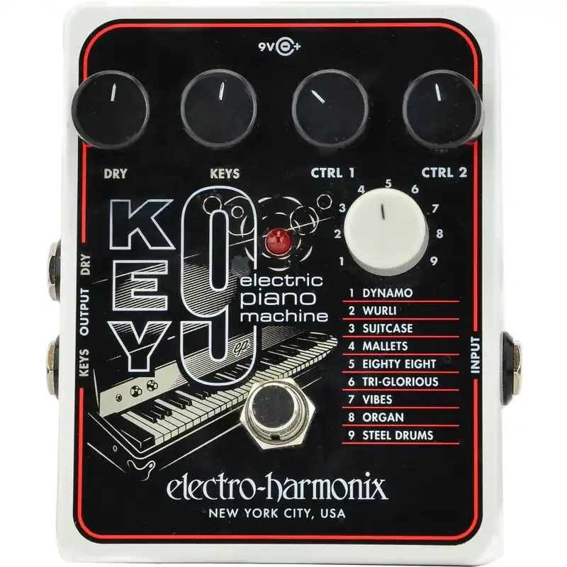 Electro Harmonix KEY9 Electric Piano Machine Guitar Pedal New Release