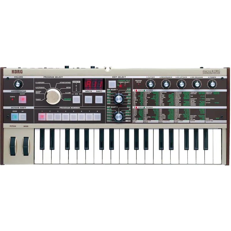 Super Sale Korg MicroKORG Synthesizer/Vocoder