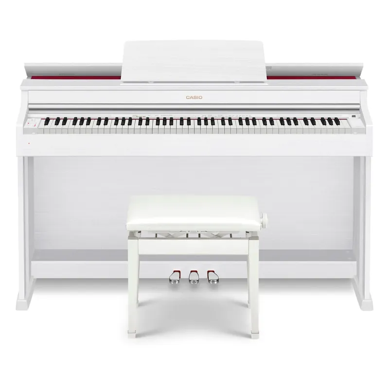 Mega Sale Casio AP-470 Celviano Digital Cabinet Piano with Bench - White