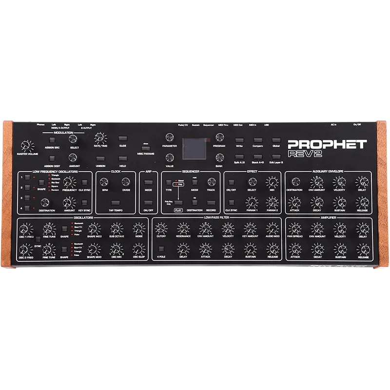 Crafted Dave Smith Prophet Rev2 16-Voice Polyphonic Analog Synthesizer Module