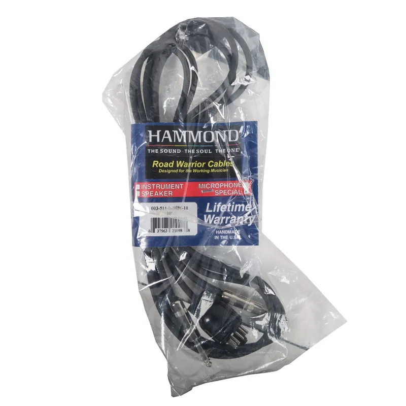 Modern Hammond 11-pin to Dual 1/4″ – Studio 12 Cable