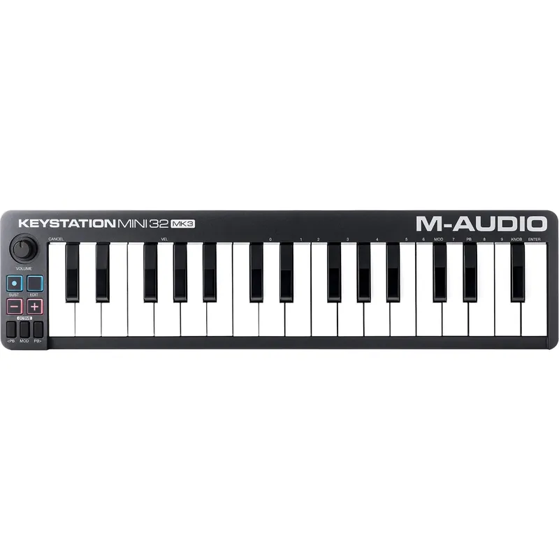 Mega Sale M-Audio Keystation Mini 32 MK3 Portable Mini-USB MIDI Controller