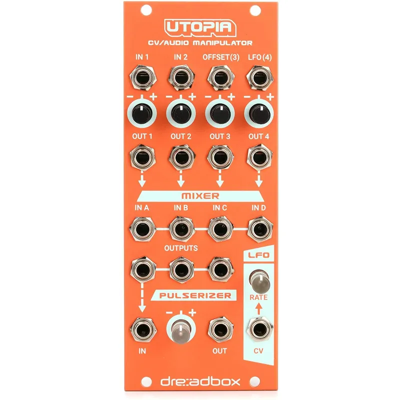 Dreadbox Utopia CV-Audio Manipulator Eurorack Module Budget
