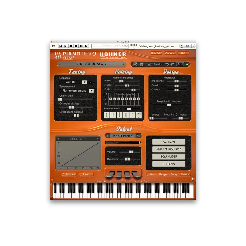 Pianoteq Hohner Collection Virtual Instrument Plugin No Minimum Order