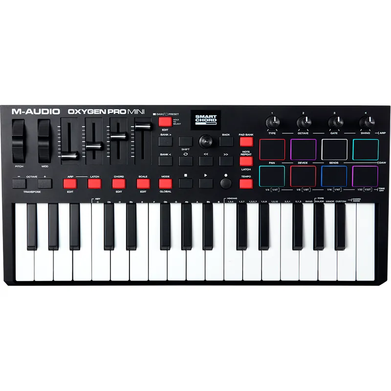 M-Audio Oxygen Pro Mini 32-Mini-Key USB MIDI Controller Money Back Guarantee